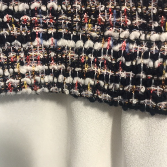 LOFT Multi Colored Top with Ruffle - Picture 3 of 6